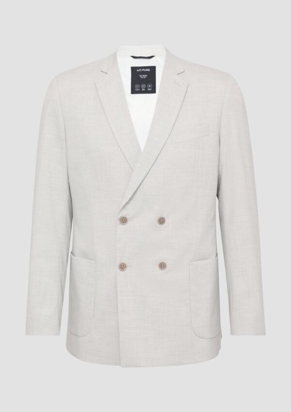 s.O PURE: Zweireihiges Sakko im Slim Fit
