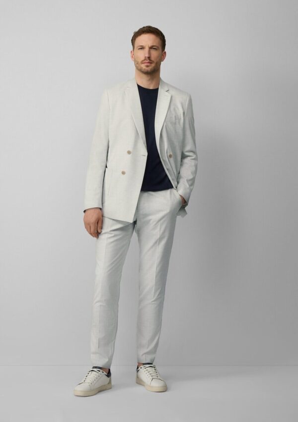 s.O PURE: Zweireihiges Sakko im Slim Fit