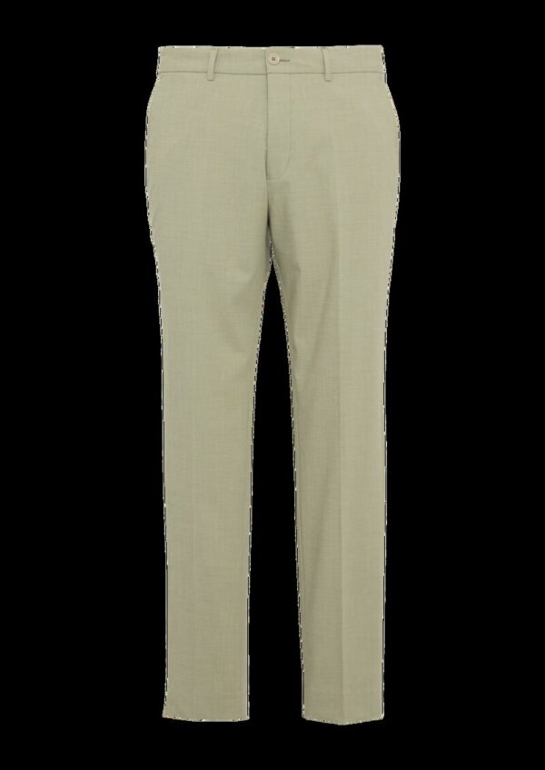 s.O PURE: Anzughose aus meliertem Stretch-Fabric