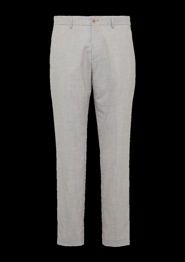 s.O PURE: Anzughose aus kariertem Stretch-Gewebe