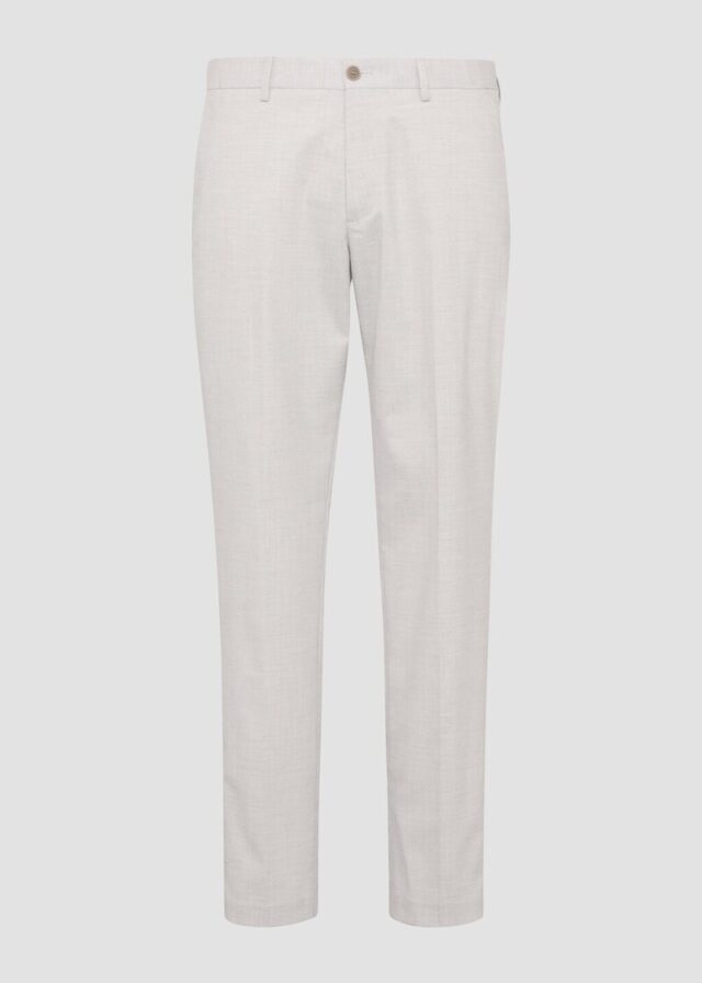 s.O PURE: Anzughose mit Slim Leg