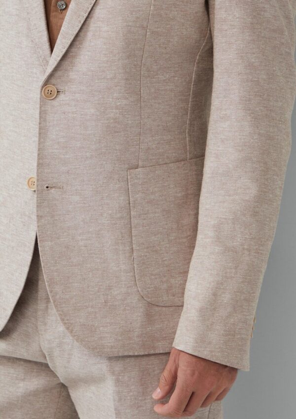 s.O PURE: Anzugsakko aus Leinenmix