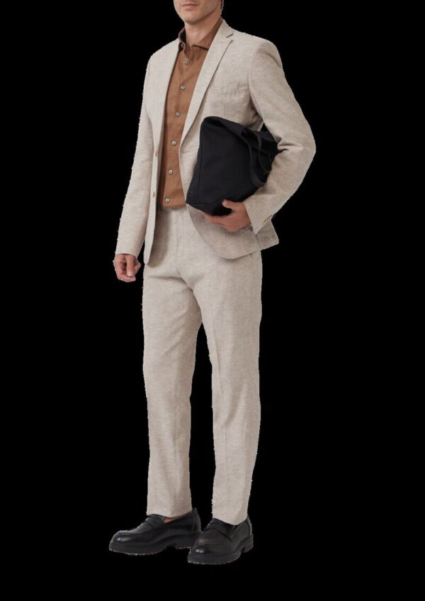 s.O PURE: Anzugsakko aus Leinenmix