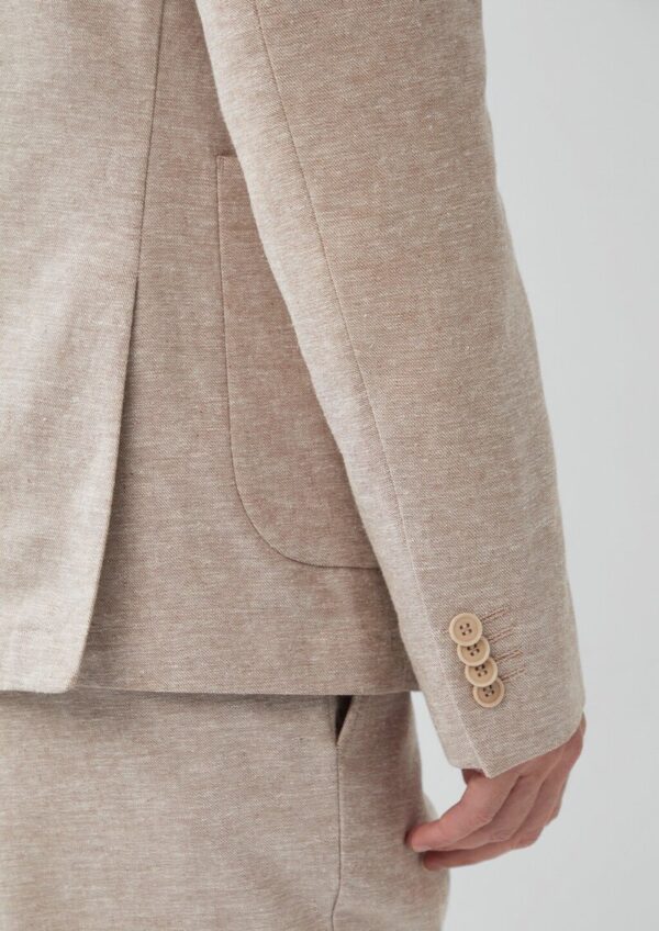 s.O PURE: Anzugsakko aus Leinenmix