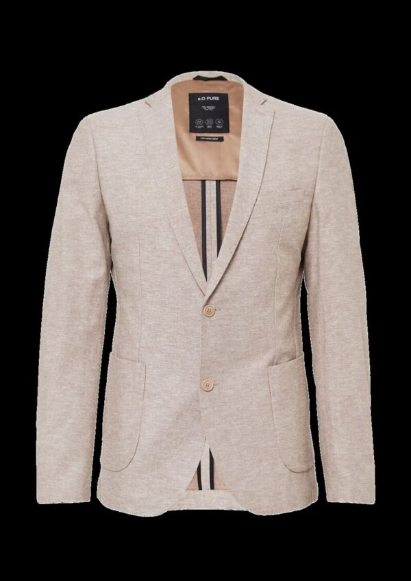 s.O PURE: Anzugsakko aus Leinenmix