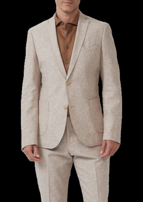 s.O PURE: Anzugsakko aus Leinenmix