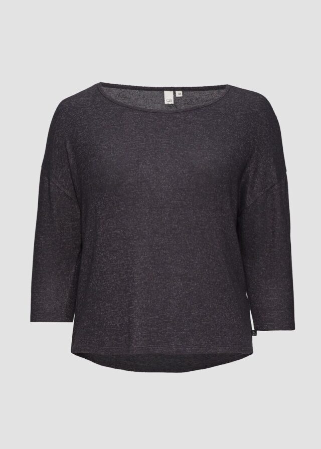 Meliertes Shirt aus Viskosemix