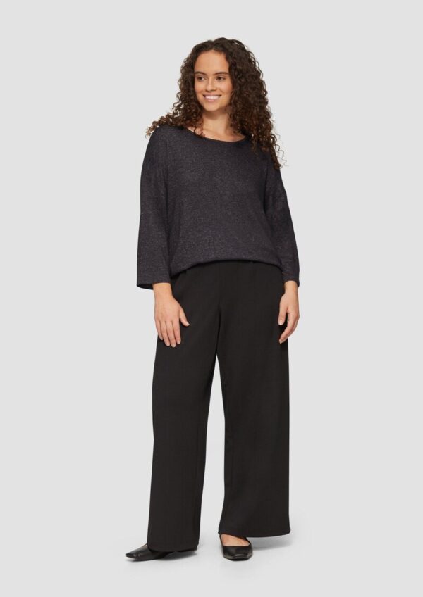 Meliertes Shirt aus Viskosemix