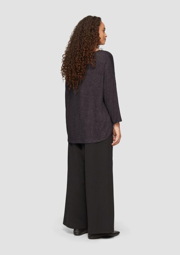 Meliertes Shirt aus Viskosemix