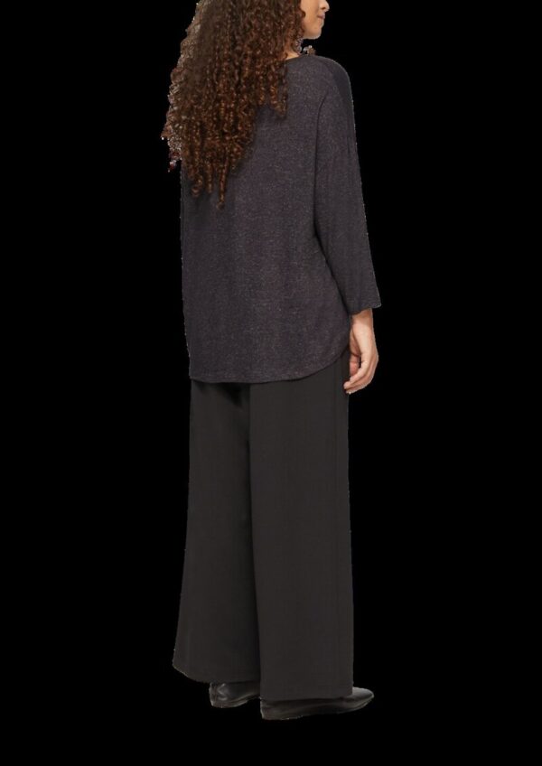 Meliertes Shirt aus Viskosemix