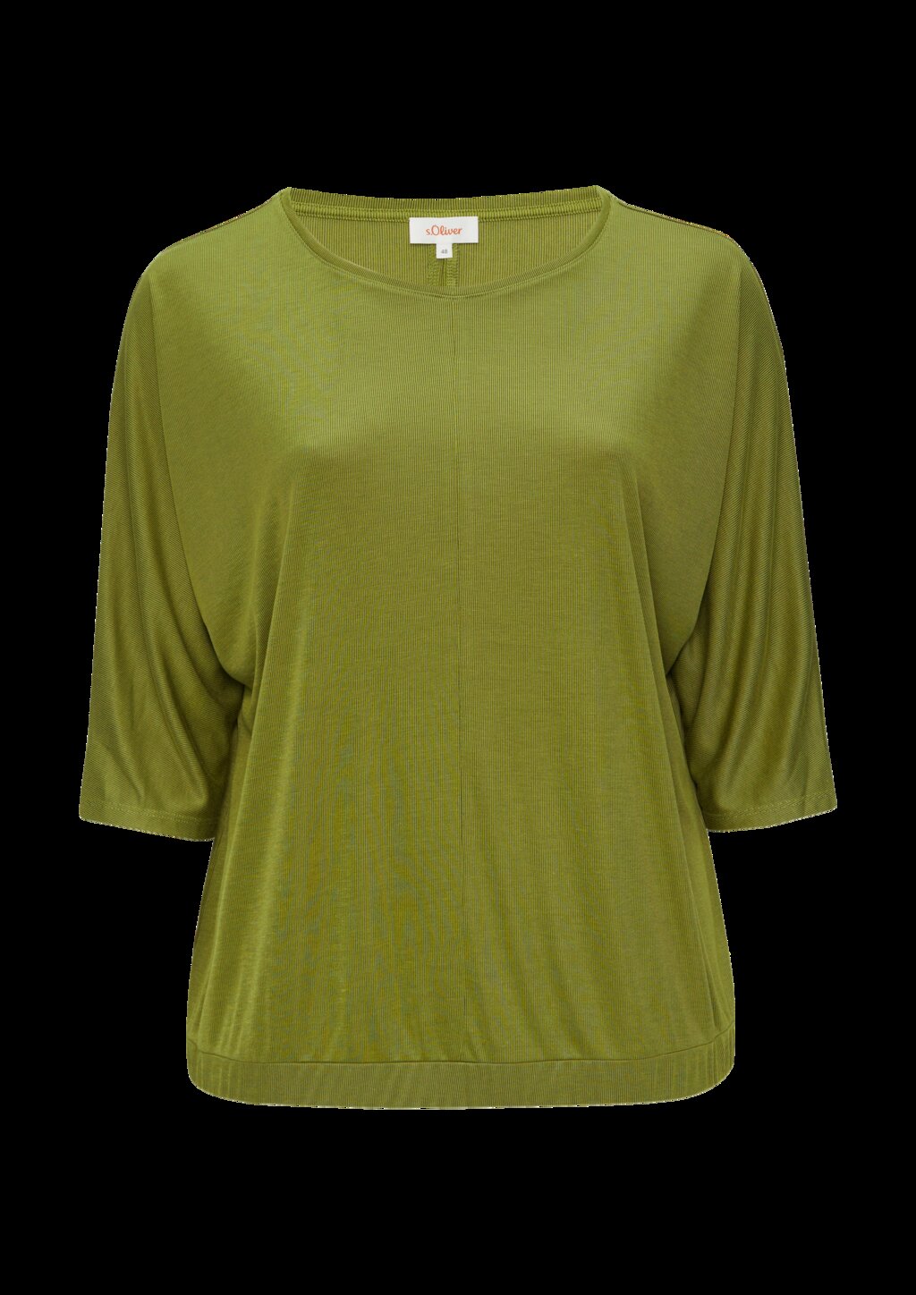 O-Shape-Shirt mit Fledermausarm