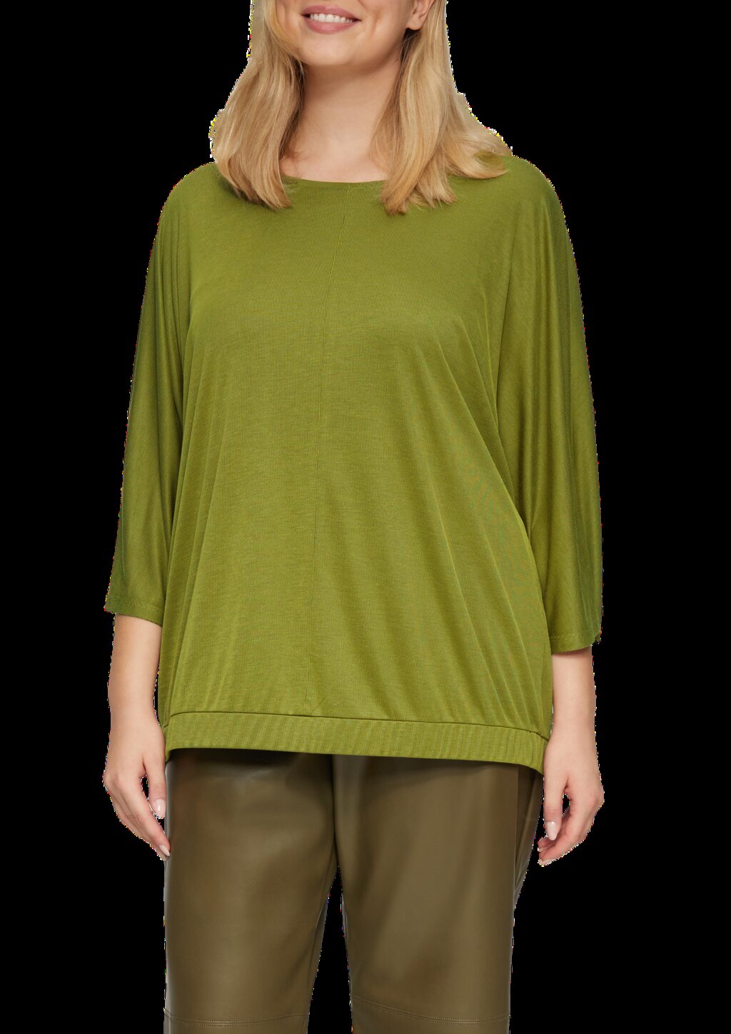 O-Shape-Shirt mit Fledermausarm