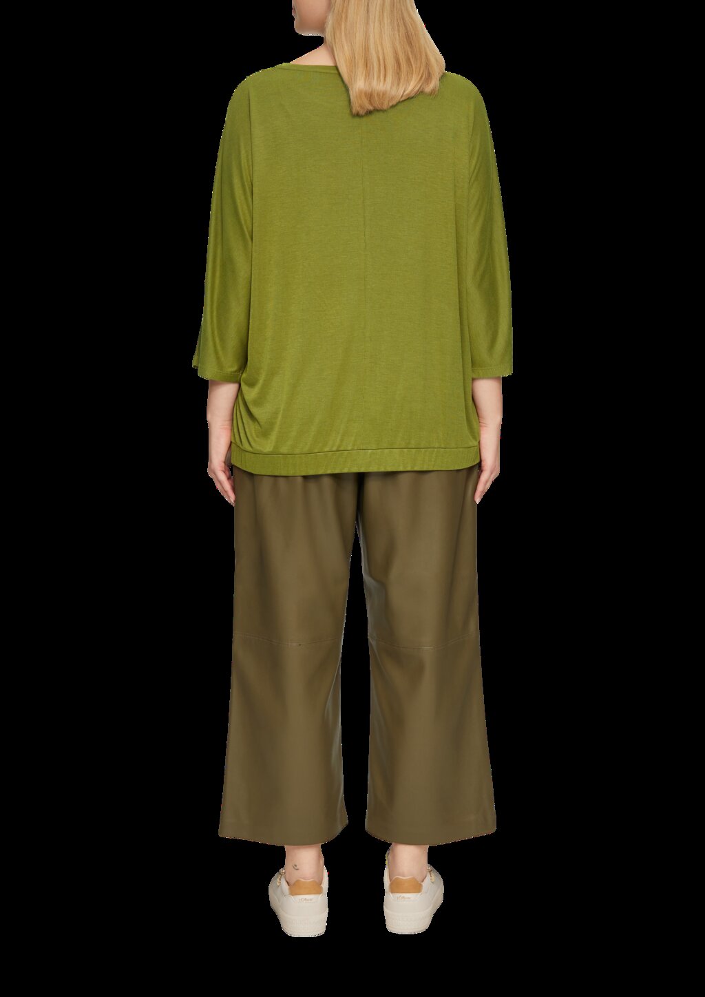 O-Shape-Shirt mit Fledermausarm