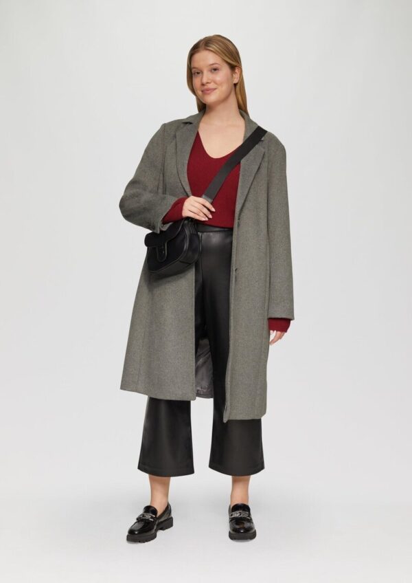 Wollmantel im Relaxed Fit