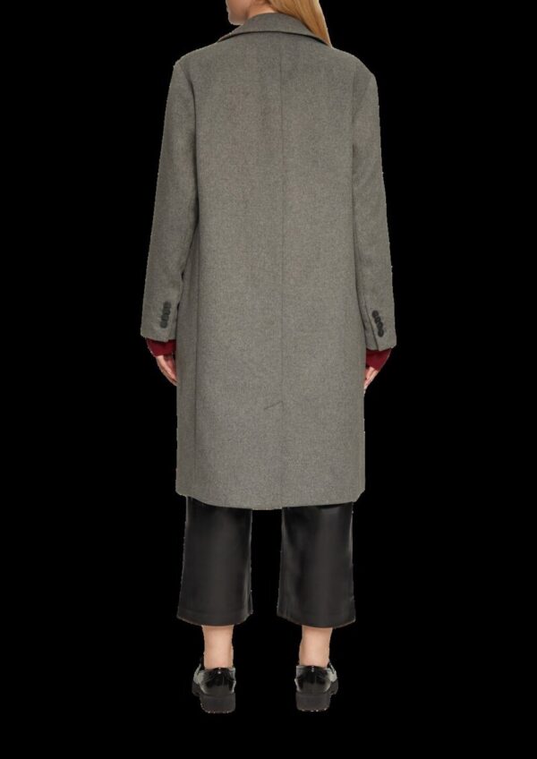 Wollmantel im Relaxed Fit