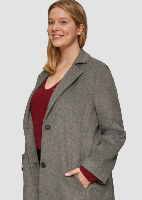 Wollmantel im Relaxed Fit
