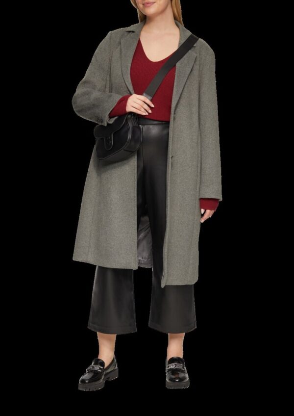 Wollmantel im Relaxed Fit