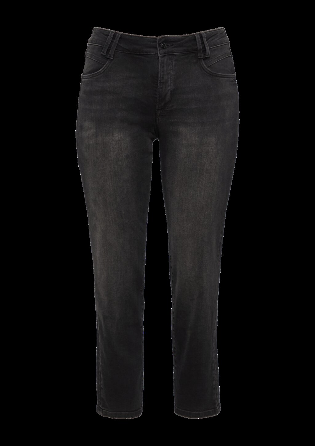 Jeans / Curvy Fit / Mid Rise / Slim Tapered Leg