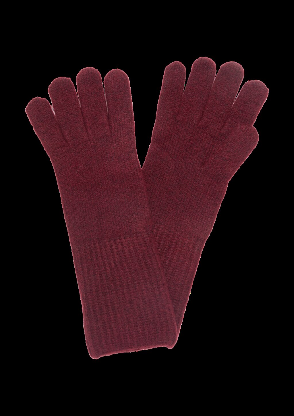 Handschuhe in Woll-Optik