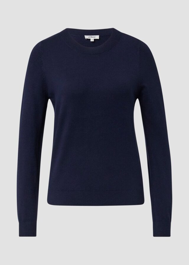 Strickpullover aus Viskosemix