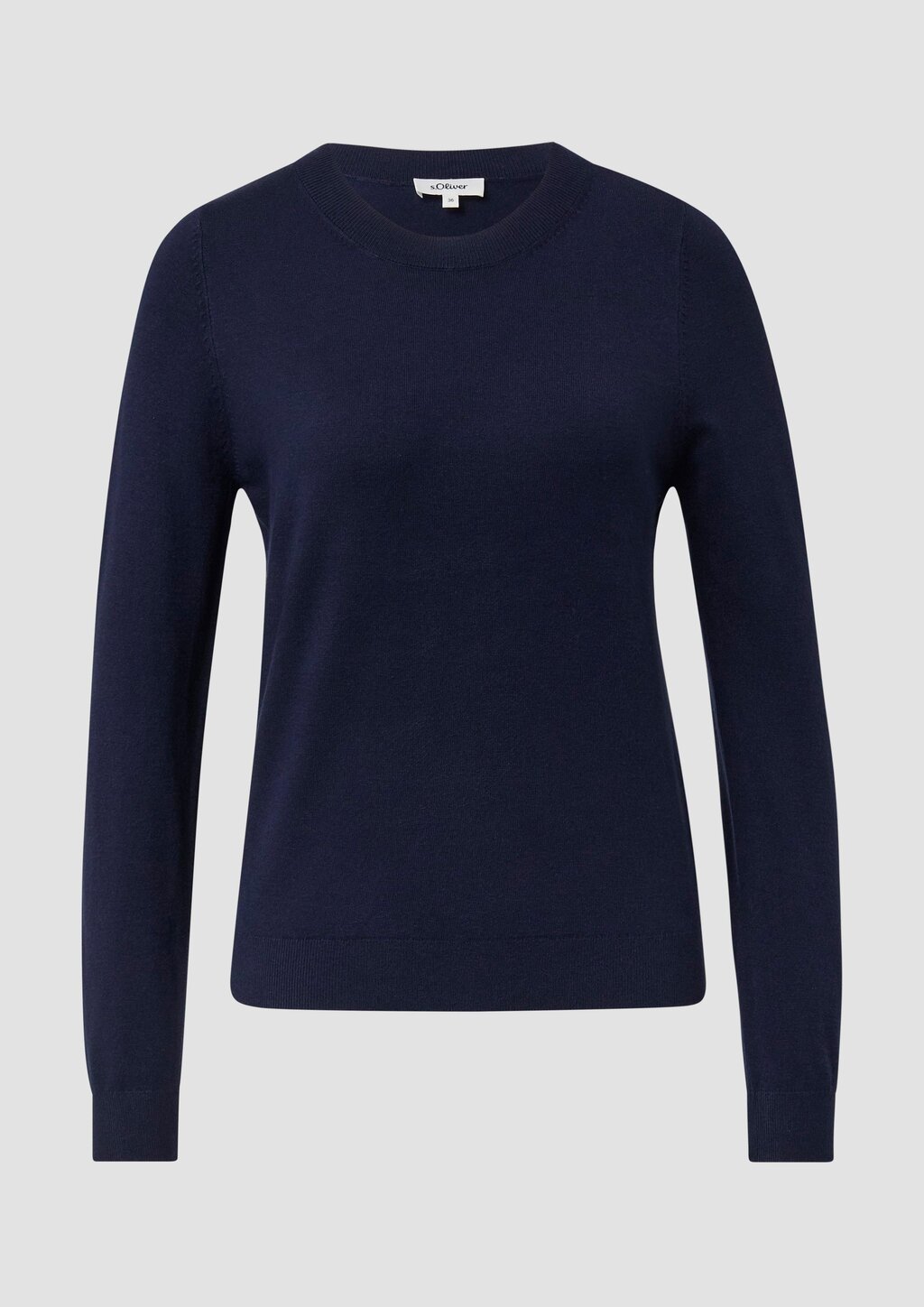 Strickpullover aus Viskosemix