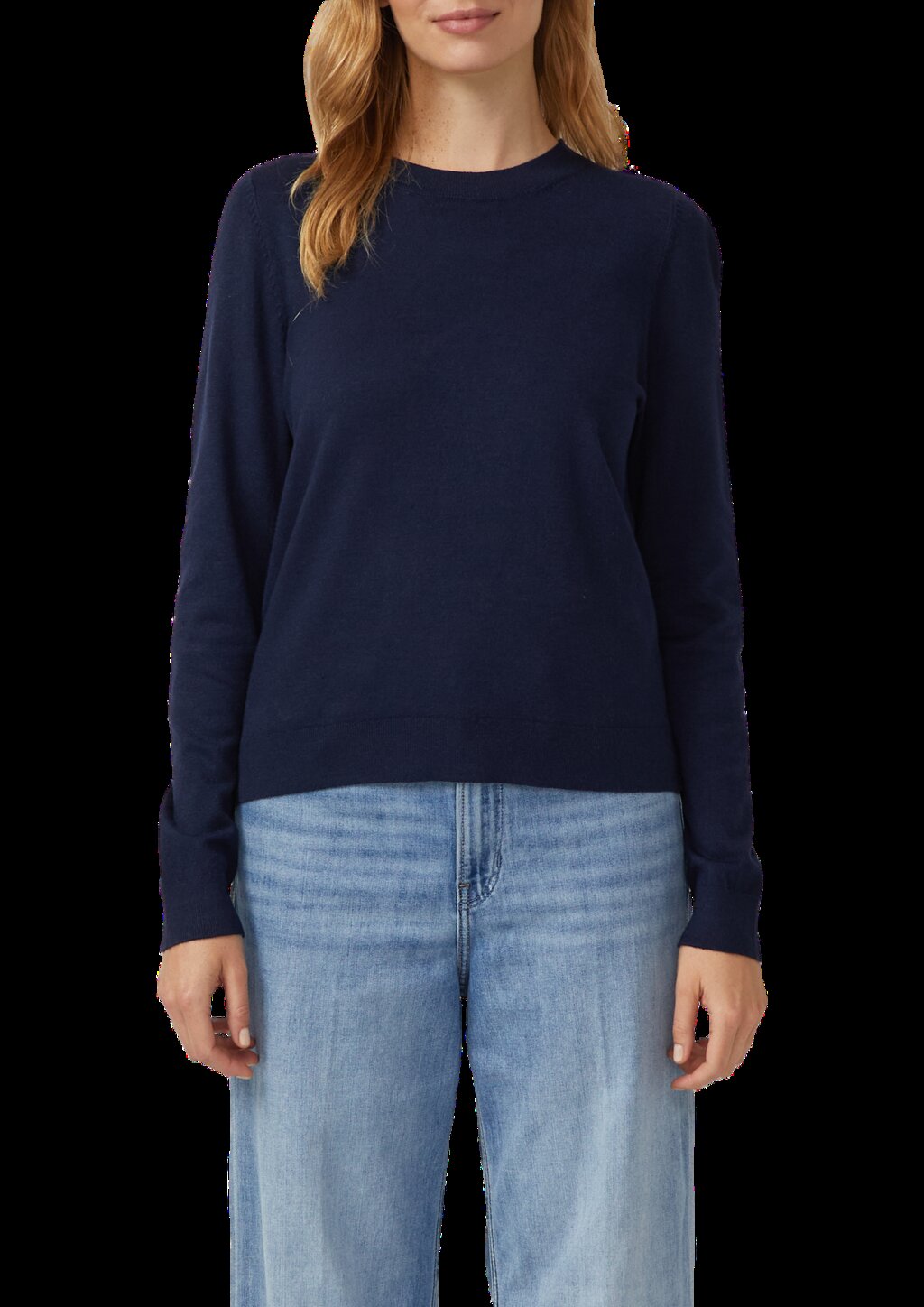 Strickpullover aus Viskosemix