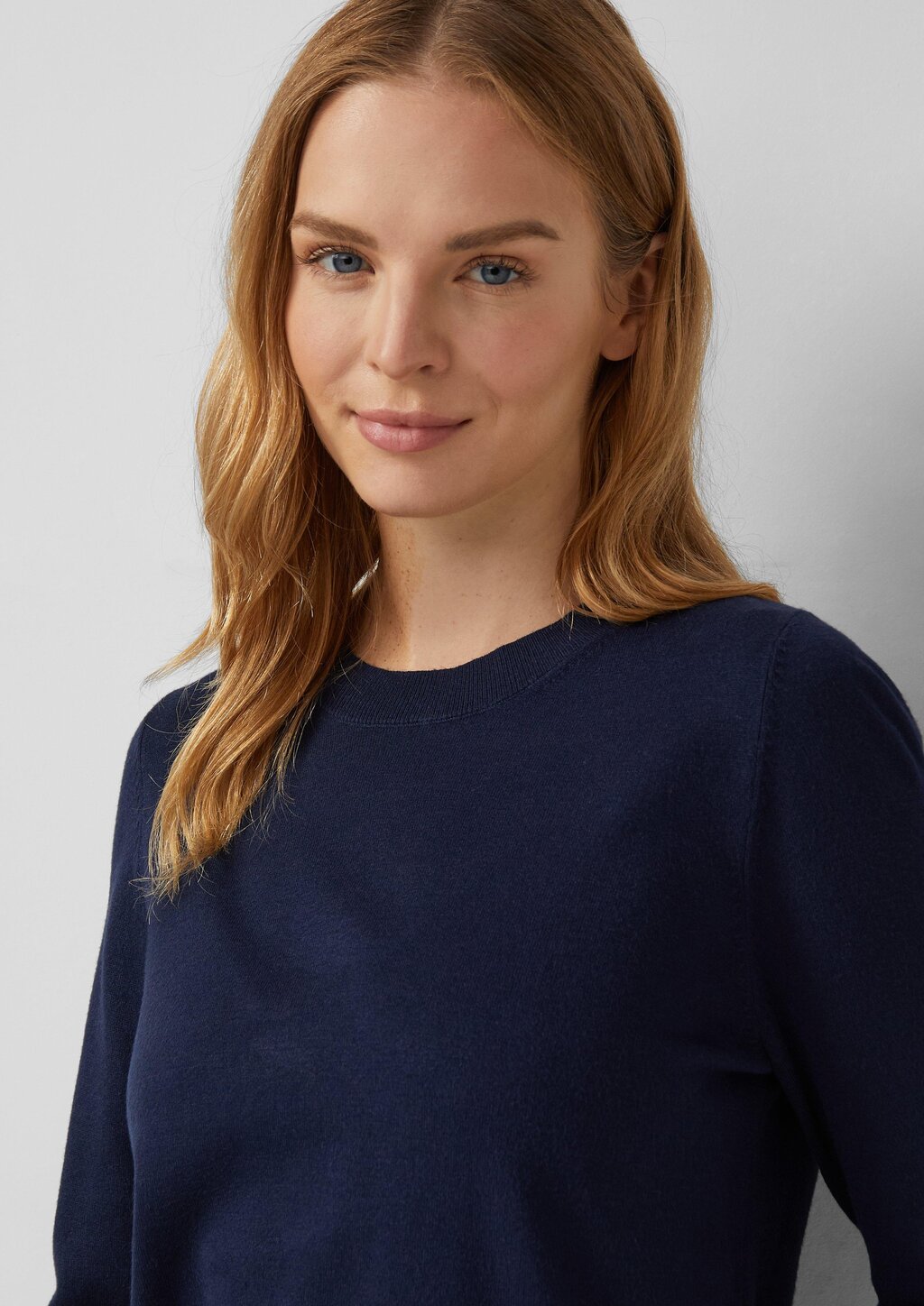 Strickpullover aus Viskosemix