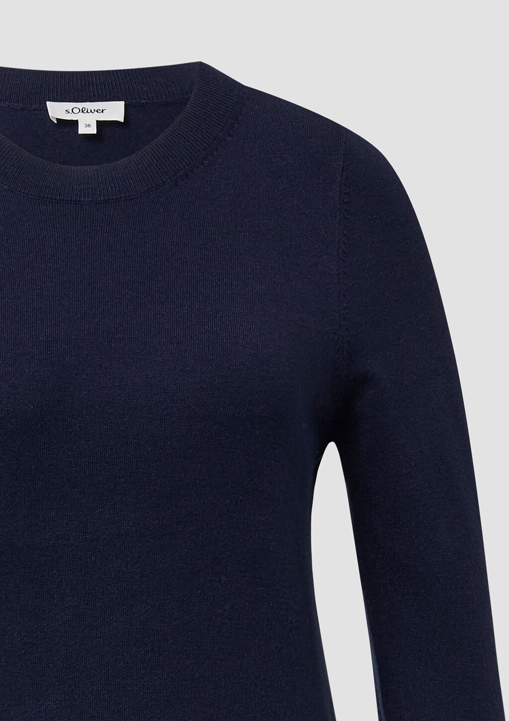 Strickpullover aus Viskosemix