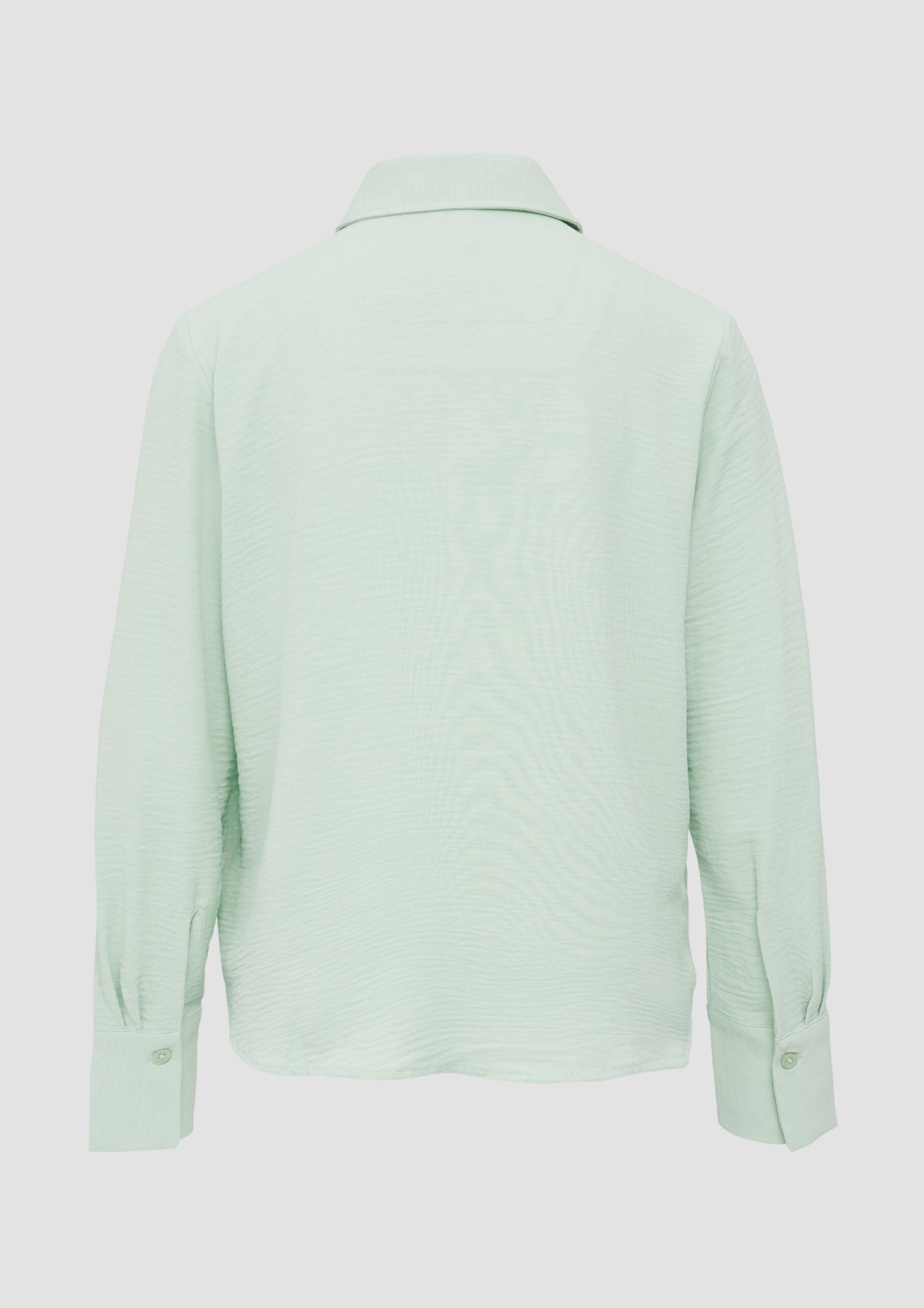 Lässige Hemdbluse mit aufgesetzten Taschen