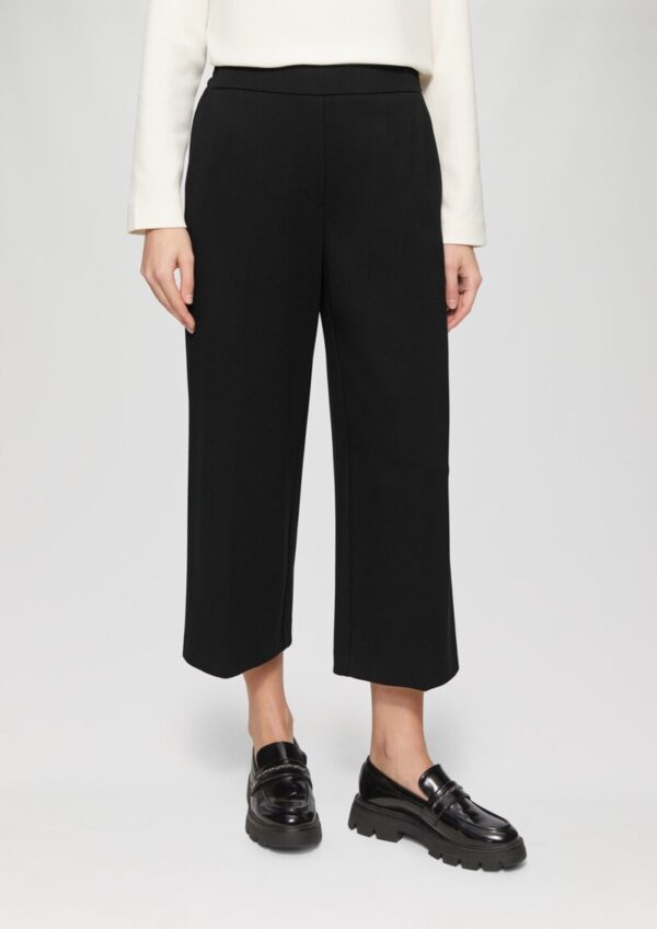 Culotte aus Interlock-Jersey mit Elastikeinsatz