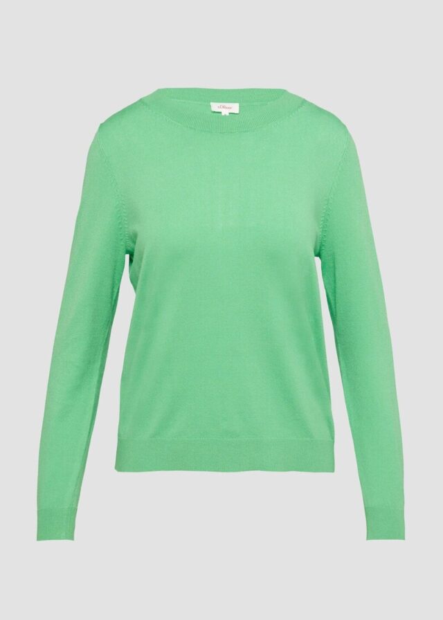 Strickpullover aus Viskosemix