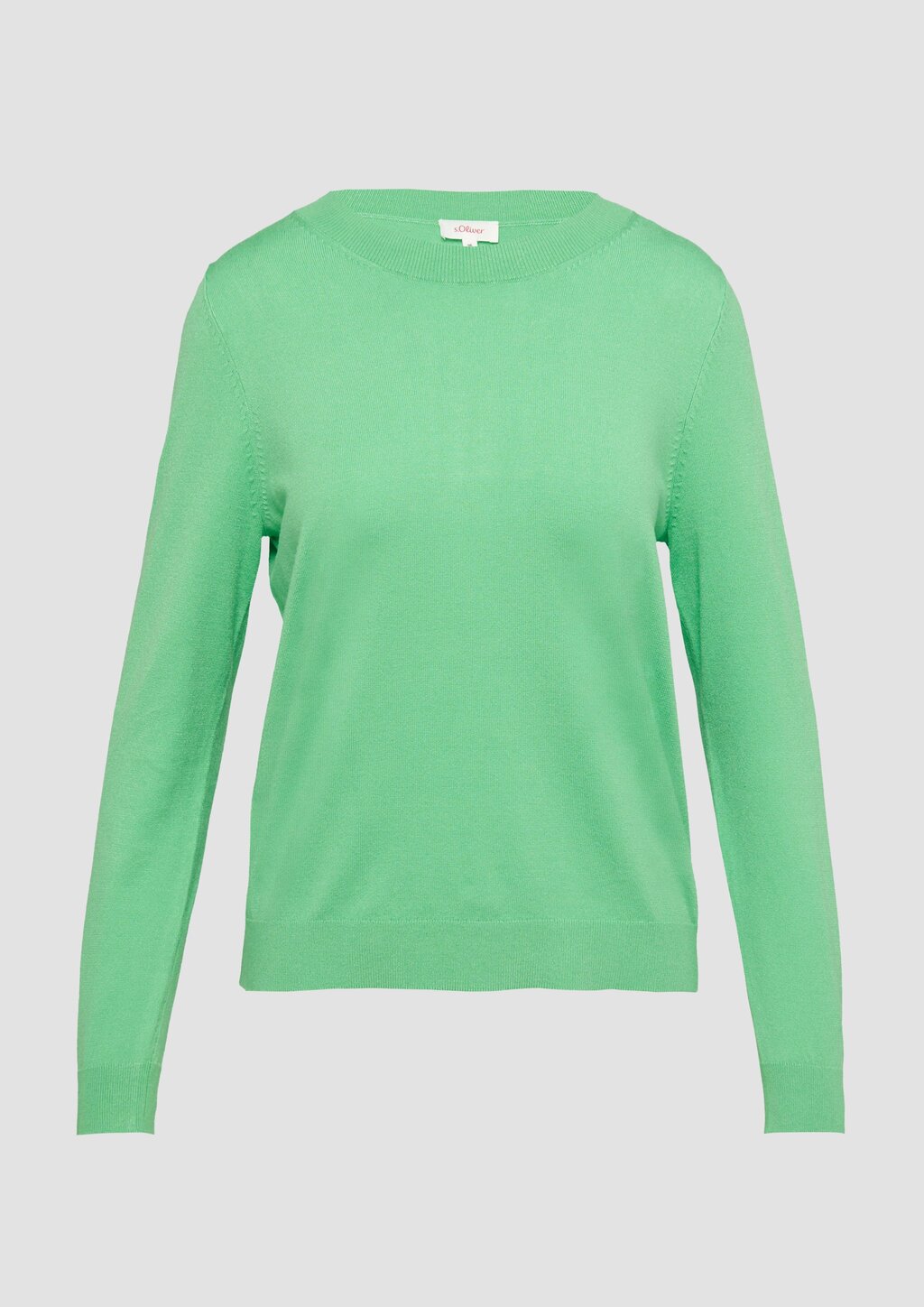 Strickpullover aus Viskosemix