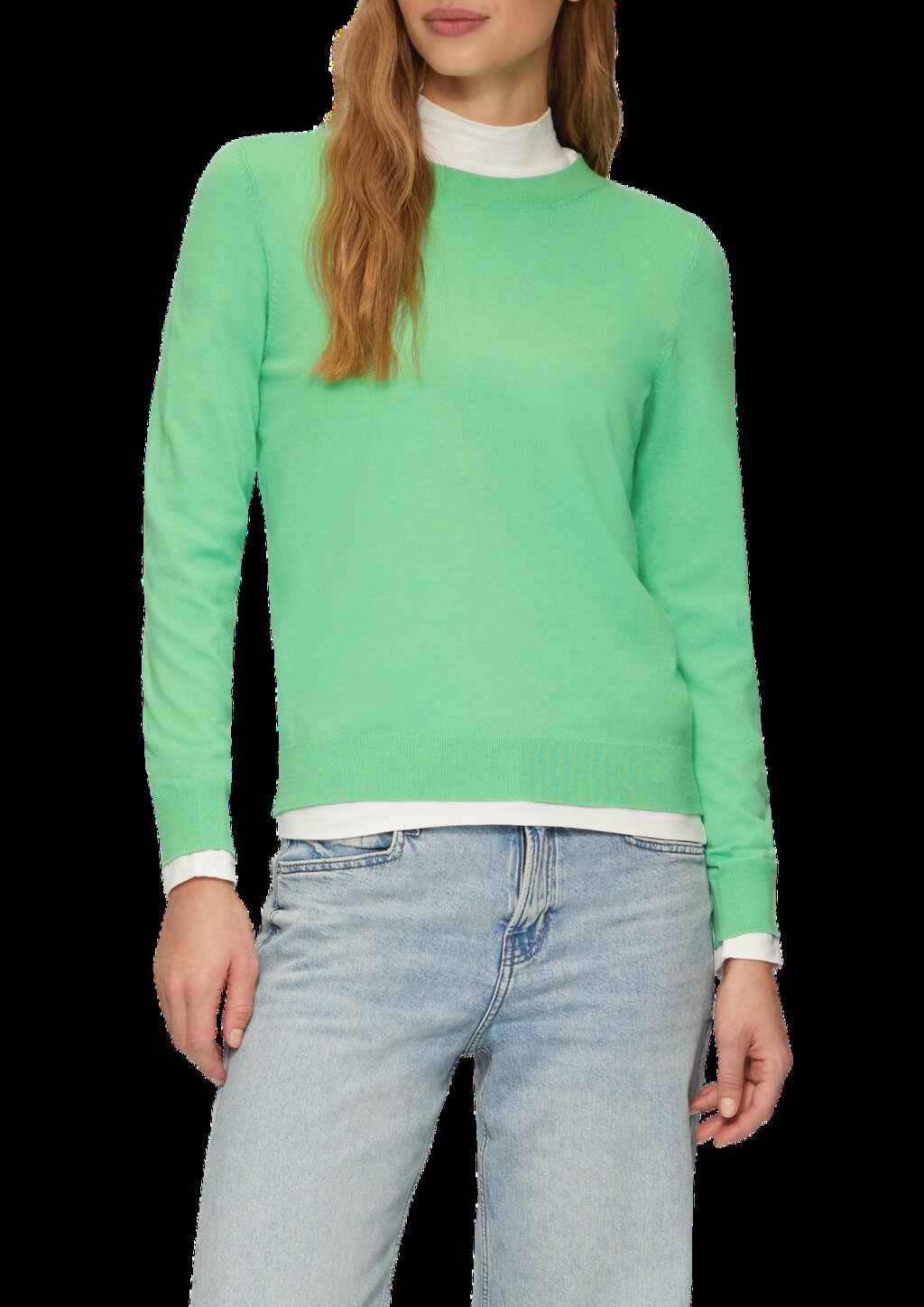 Strickpullover aus Viskosemix