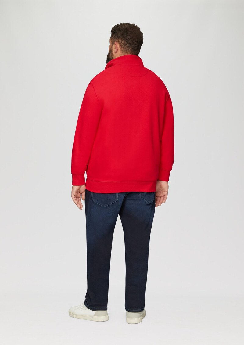 Sweatjacke mit Stehkragen