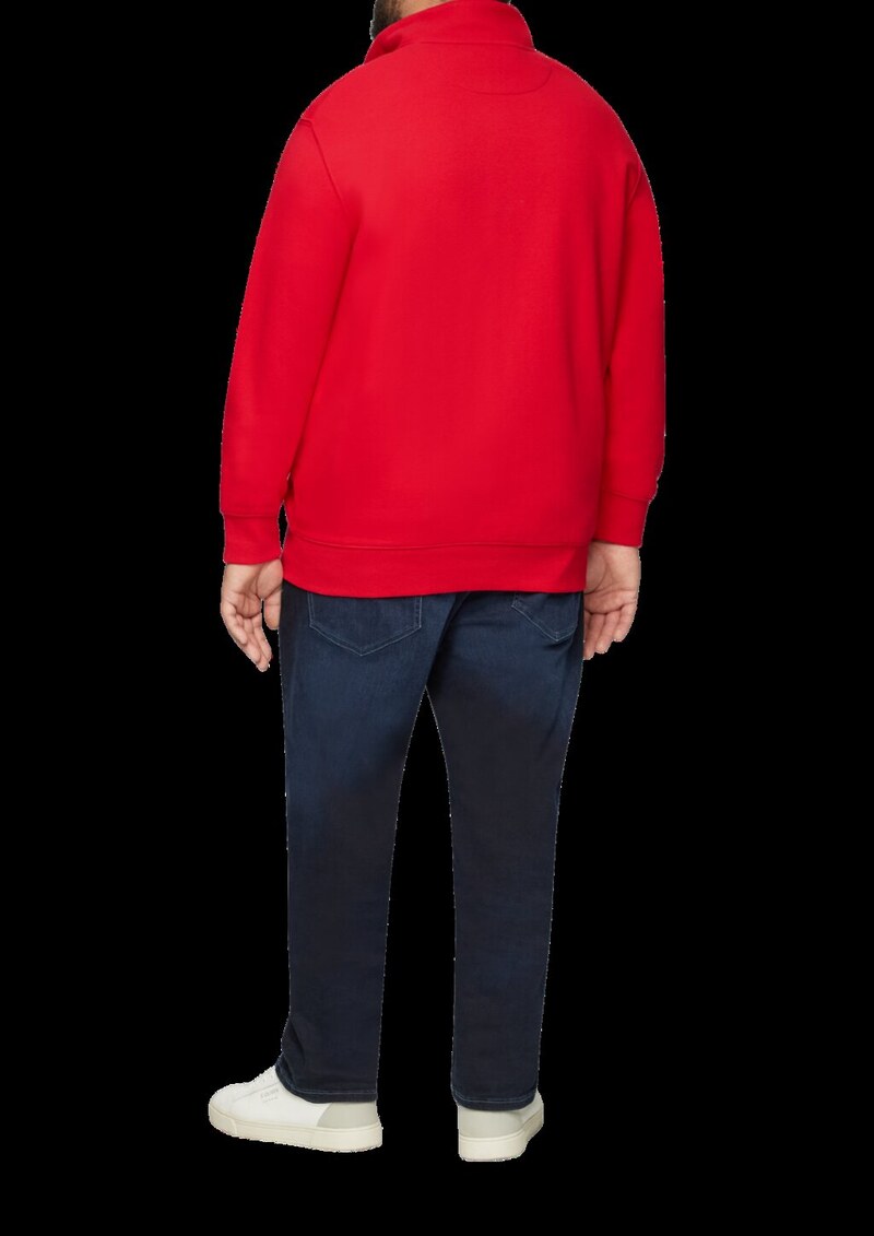 Sweatjacke mit Stehkragen