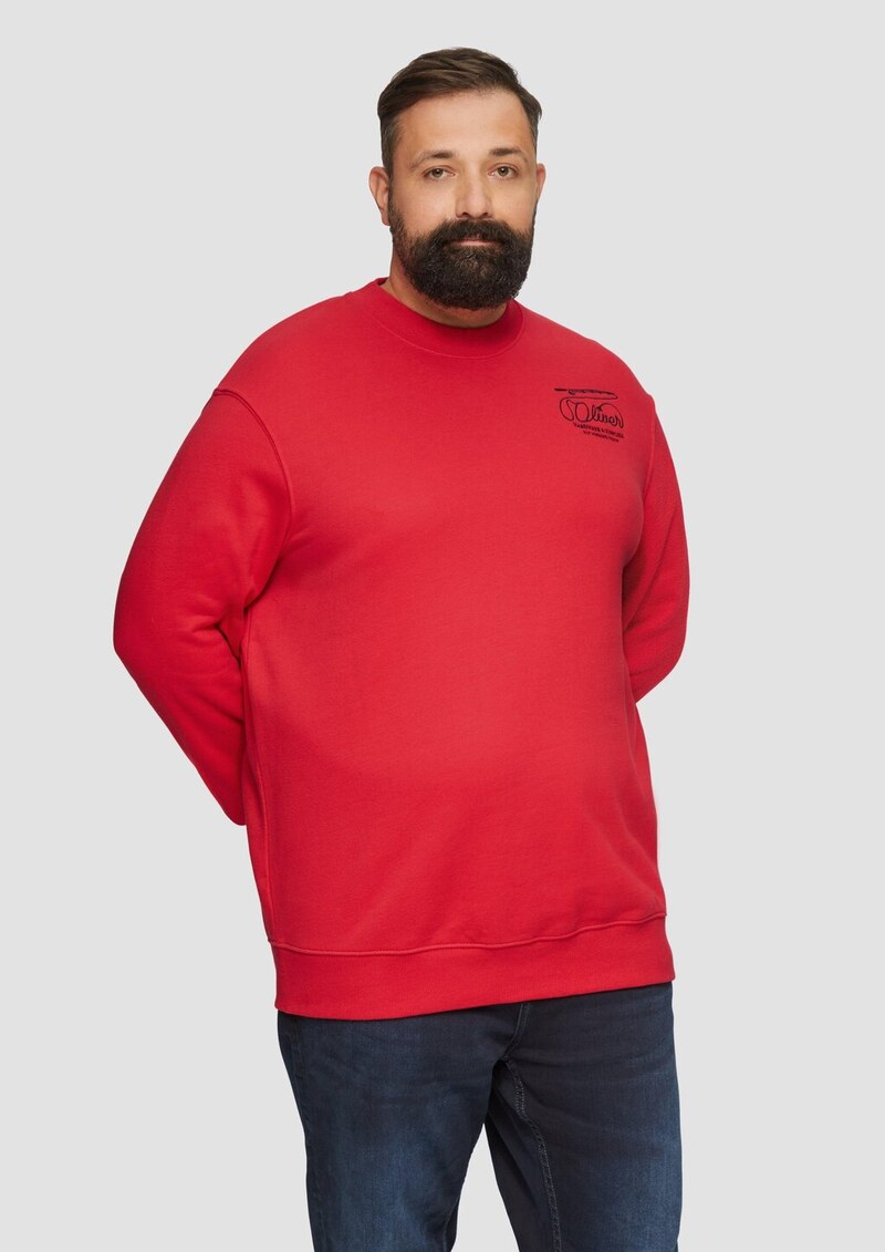 Sweatshirt mit Stickerei