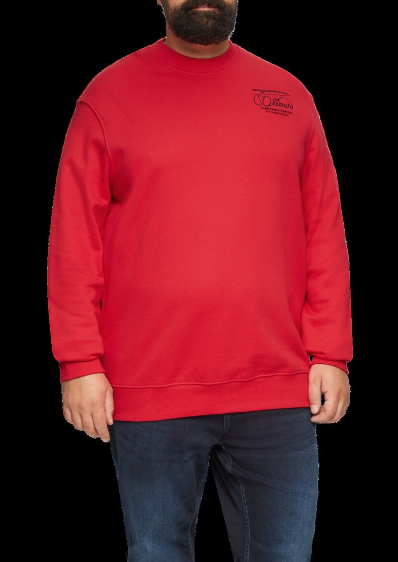 Sweatshirt mit Stickerei