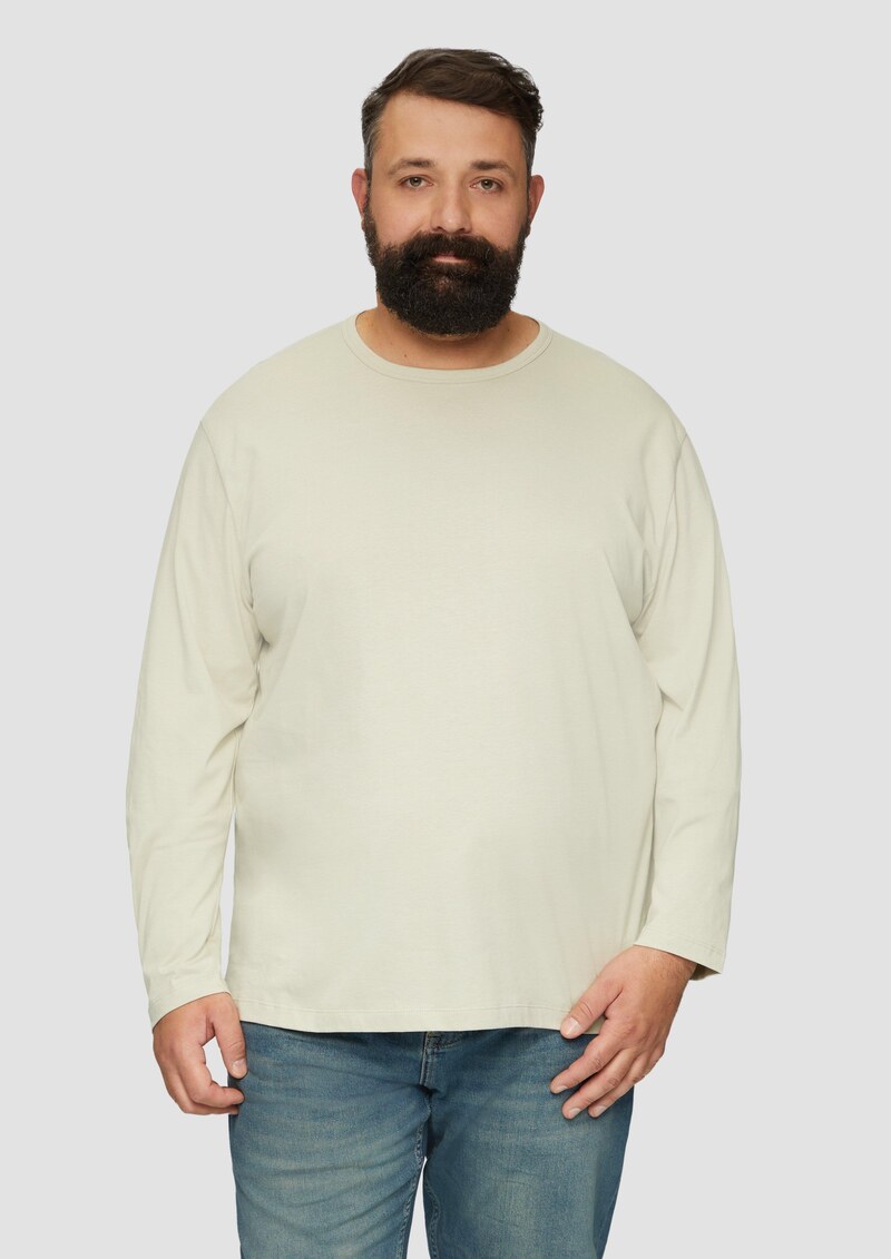 Softes Langarmshirt aus Baumwolljersey