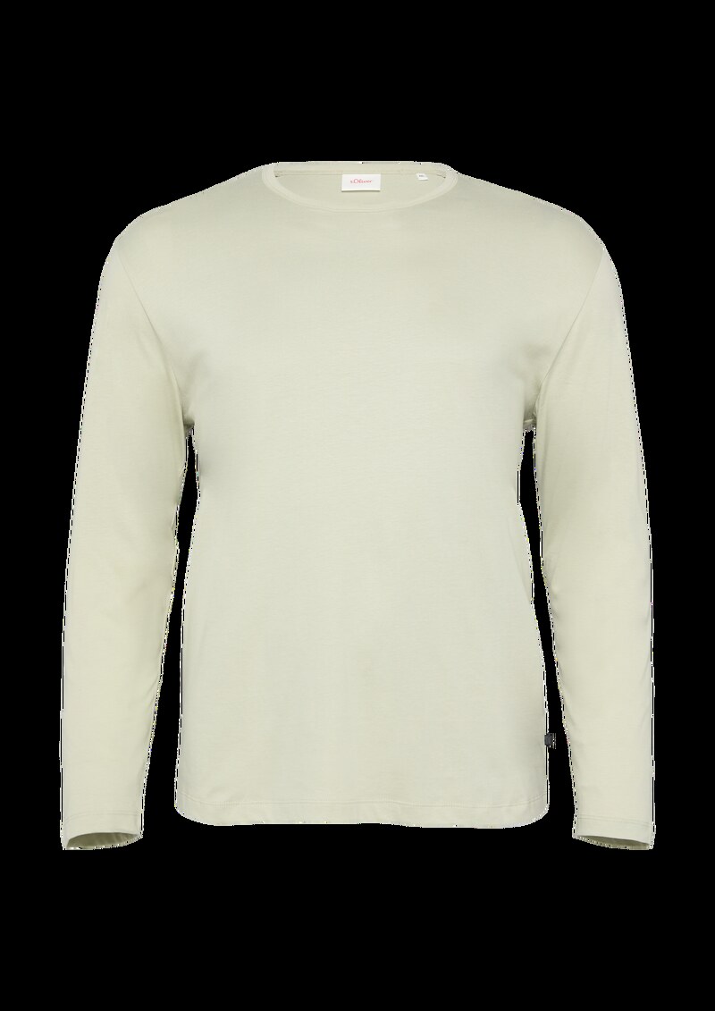 Softes Langarmshirt aus Baumwolljersey