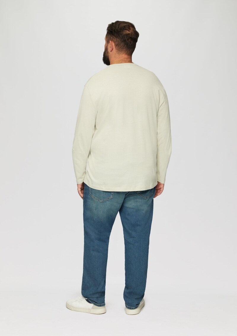 Softes Langarmshirt aus Baumwolljersey