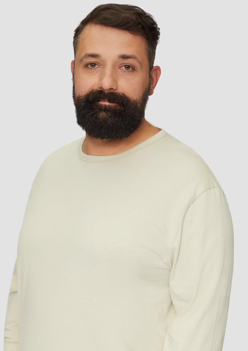 Softes Langarmshirt aus Baumwolljersey