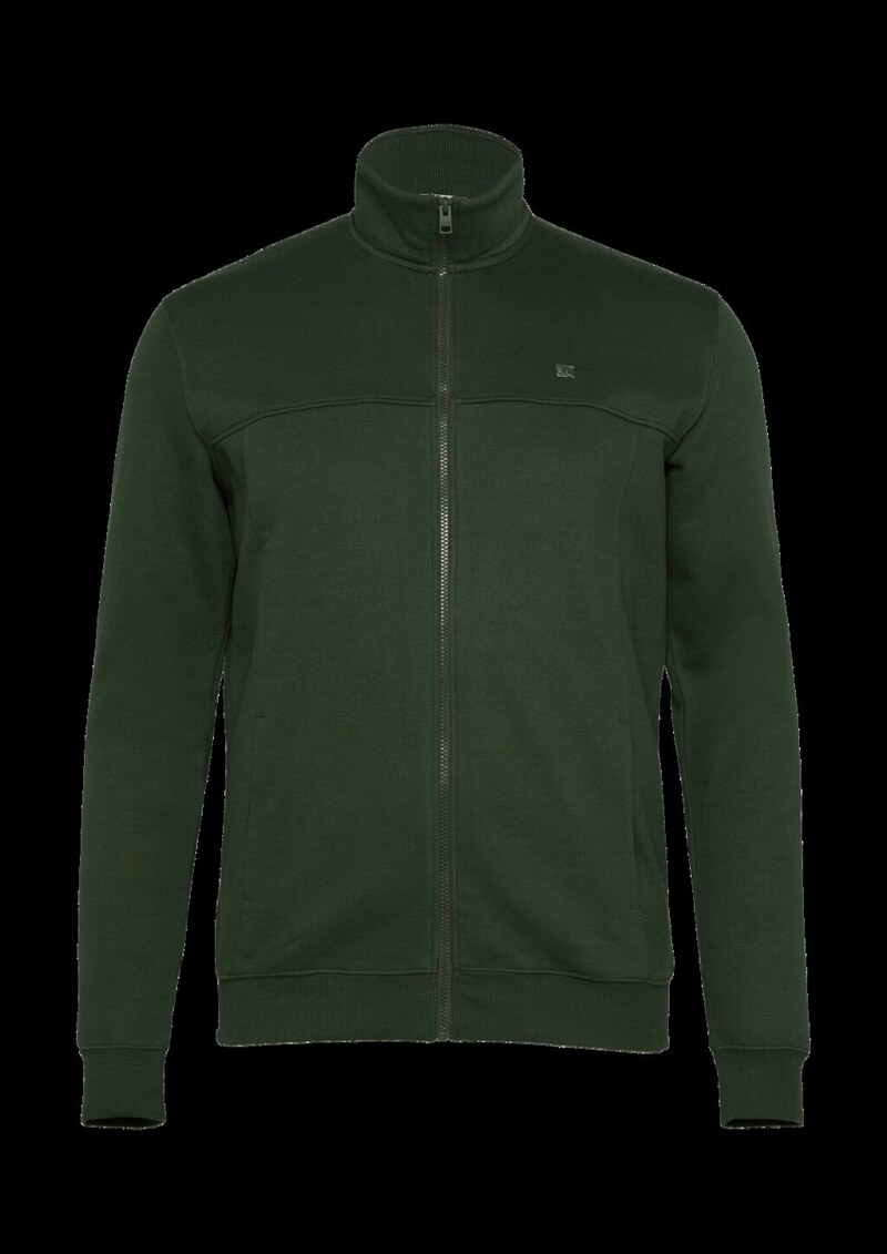 Sweatjacke mit Stehkragen