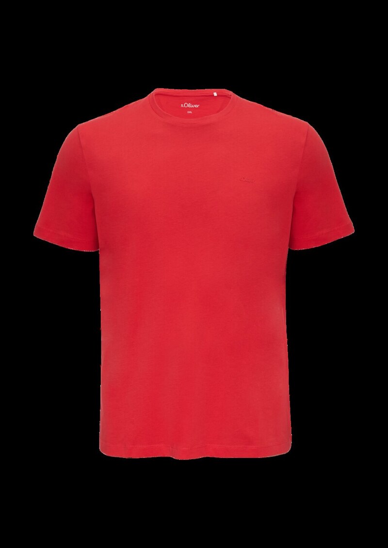 T-Shirt aus reiner Baumwolle mit Logo-Print