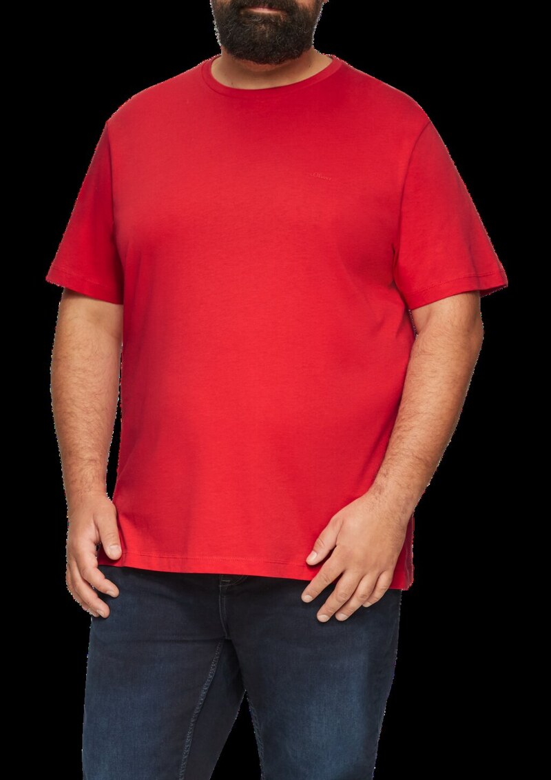 T-Shirt aus reiner Baumwolle mit Logo-Print