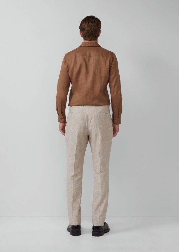 s.O PURE: Anzughose aus Leinenmix