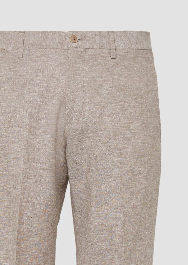 s.O PURE: Anzughose aus Leinenmix