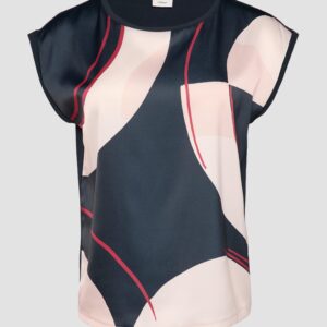 Ärmelloses Shirt im Fabricmix