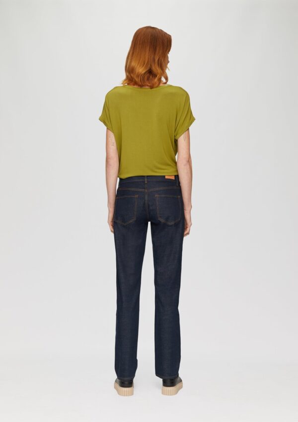 Jeans Karolin / Regular Fit / Mid Rise / Straight Leg / Rinse Wash