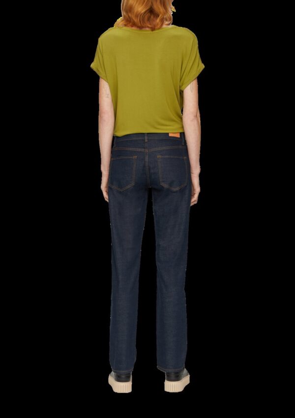 Jeans Karolin / Regular Fit / Mid Rise / Straight Leg / Rinse Wash