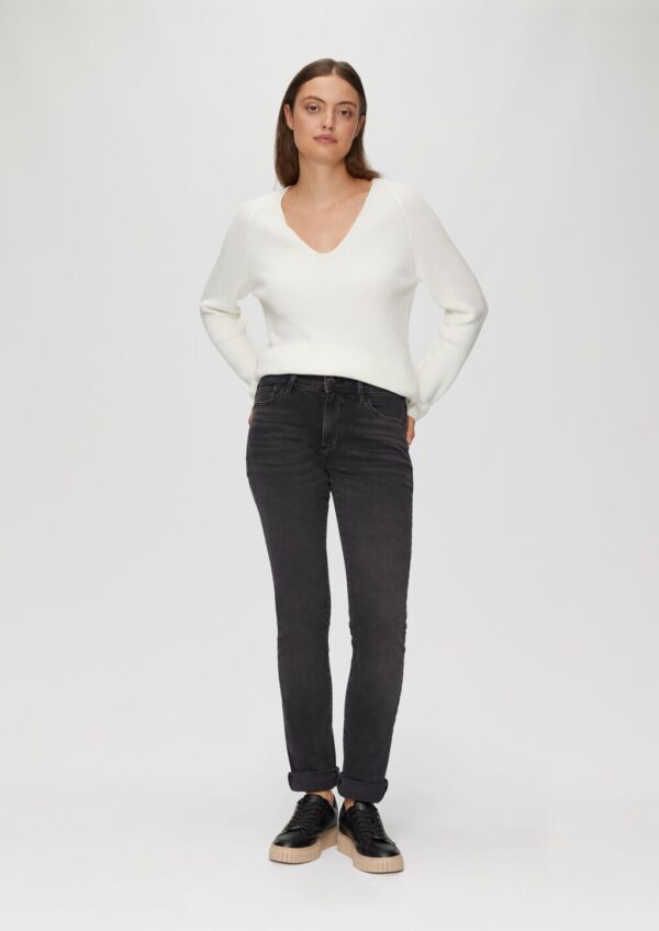 Jeans Betsy / Slim Fit / Mid Rise / Slim Leg